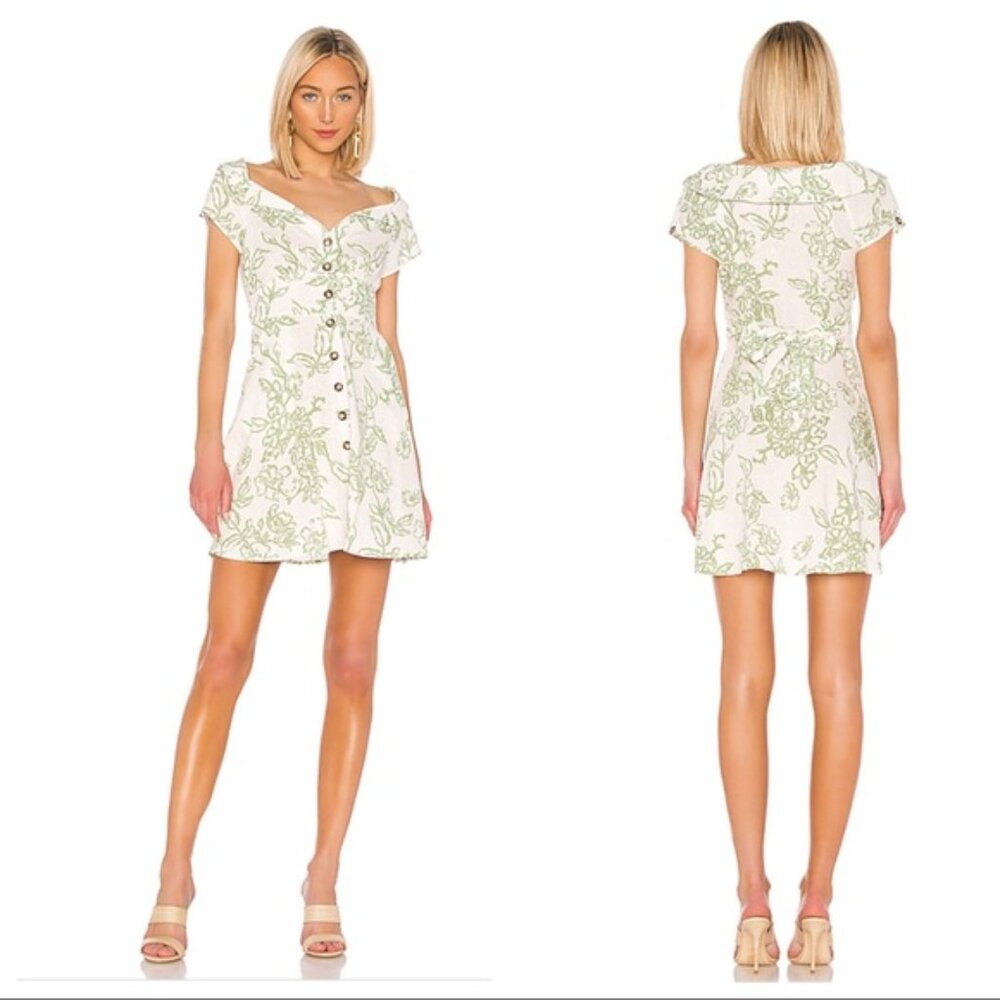 Free People A Thing Called Love Mini Dress